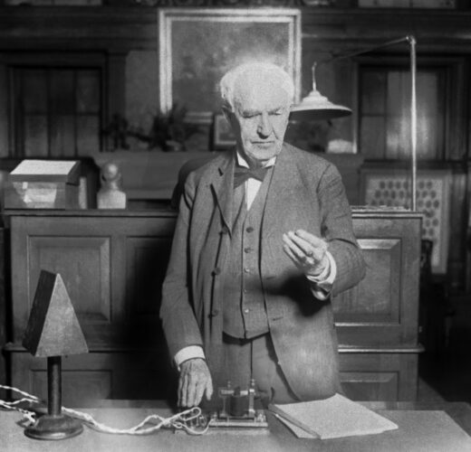 Dec. 31, Edison demonstrates incandescent lights in Menlo Park